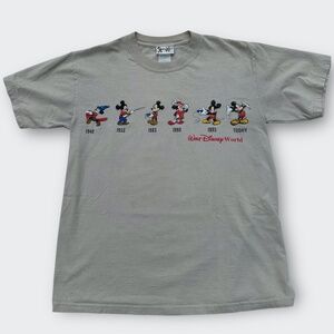 WALT DISNEY WORLD VINTAGE Mickey Mouse Graphic T Shirt Men Women Unisex M